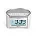 iHOME IBT230SSC iBT230 Bluetooth Bedside Dual Alarm Clock Radio with Speakerphone, USB Charging and Line-in (Silver), White