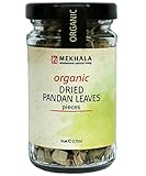 Mekhala Organic Dried Pandan Leaves (3gm/0.11oz)