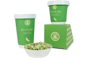 GuineaDad Pea Flakes for Guinea Pigs - Guinea Pig Treats Help with Bonding - High in Vitamins and Minerals - Large