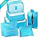 Packing Cubes for Travel: Set of 7 Packing Luggage Suitcase Organizer and Pouches with Toiletry Shoe and Laundry Bag