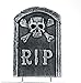 2 in 1 Spooky Halloween Graveyard Decorations Tombstone with Zombie Hands & Arms