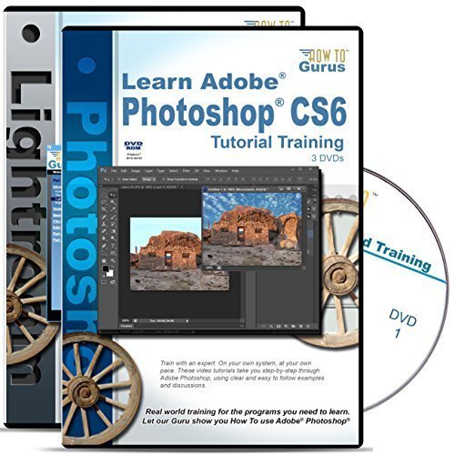 Adobe Photoshop CS5 Tutorial plus Lightroom 3 Training on 5 DVDs