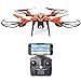 Holy Stone HS130 Wifi FPV Drone with Adjustable HD Video Camera RC Quadcopter with Altitude Hold, App Control,3D VR Headset Compatible, RTF and Easy to Fly for Beginner and Expert, Color Orange