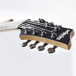 Schecter 7 String Solid-Body Electric Guitar, Aged