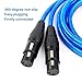 HOSONGIN Dual Female XLR to RCA Cable, Heavy Duty 2 XLR Female to 2 RCA Male Patch Cable HiFi Stereo Audio Cable, Connection Amplifier Mixer Speaker Microphone Cable - 5Ft
