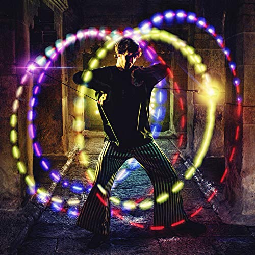 EmazingLights LED Poi Balls Spinning Light Up Customizable Flow