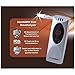 AlcoHAWK Slim Breathalyzer, Semi-Conductor Sensor Breath Alcohol Tester, Portable Personal use Alcohol Detector, Highly Accurate and Fast Results, BAC Tracker Digital LED screen includes 3 Mouthpieces
