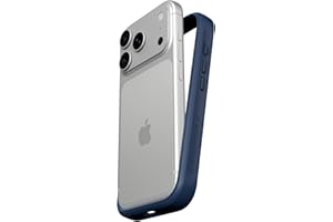 RhinoShield Phone Case Compatible with iPhone 17 Pro | Mod NX - Modular Protective Bumper Case Without Backplate, Slim Design, Shockproof with Military Grade Drop Protection - Navy Blue