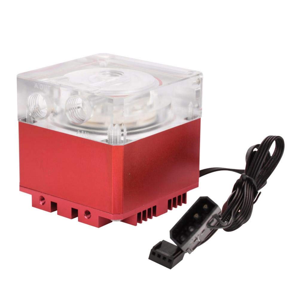 Richer-R CPU Water Cooling Pump, 3.5m Head, 800L/H Flow, 3000RPM, PC Compatible, Desktop