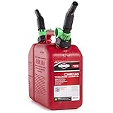 Briggs & Stratton 85310 2-Compartment 1-1/2 Gallon Gas and 2-1/2 Quart Oil Fuel Can