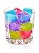 Freedom Reusable Plastic Ice Cubes, Assorted Colors (36 Cubes)