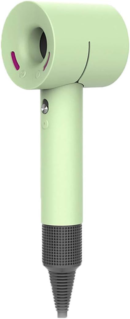 Dyson Hair Dryer Case Cover, Fashion Silicone Gel Dustproof Protective Cover Skin for D-yson Blower Case (Case, Tea Green)