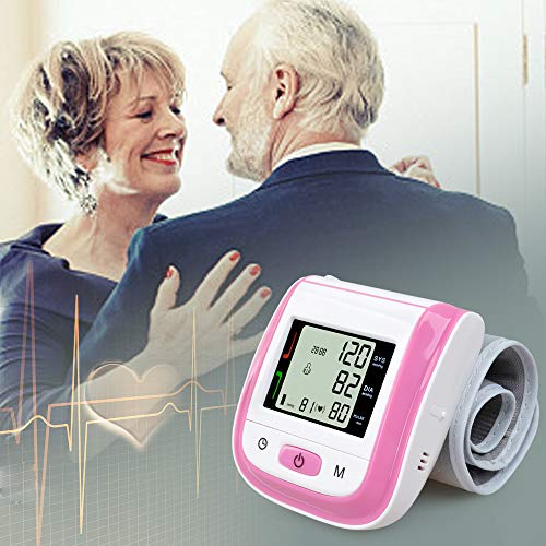 Elera Wrist Blood Pressure Cuff,Fda Approved Blood Pressure Monitor,Blood Pressure Cuff,Automatic Blood Pressure Monitor(Pink)