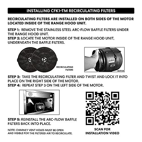 Cosmo Range Hood Charcoal Filter (CFK1TM) Pricepulse