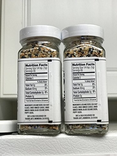 Trader Joe's 621-TJ-SESAME-2 Everything but The Bagel Sesame Seasoning