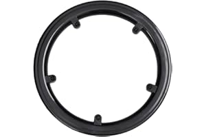 Plastic Chain Guard for Mountain Bikes, Folding Bikes & – 46T to 52T Crankset Protector with Pant Guard Function, 4/-Hole Com