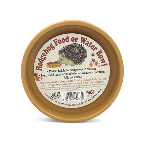 Hatchwell-Hedgehog-Bowl-for-Food-or-Water-200-g-orange Hatchwell Hedgehog Bowl for Food or Water, 200 g, orange