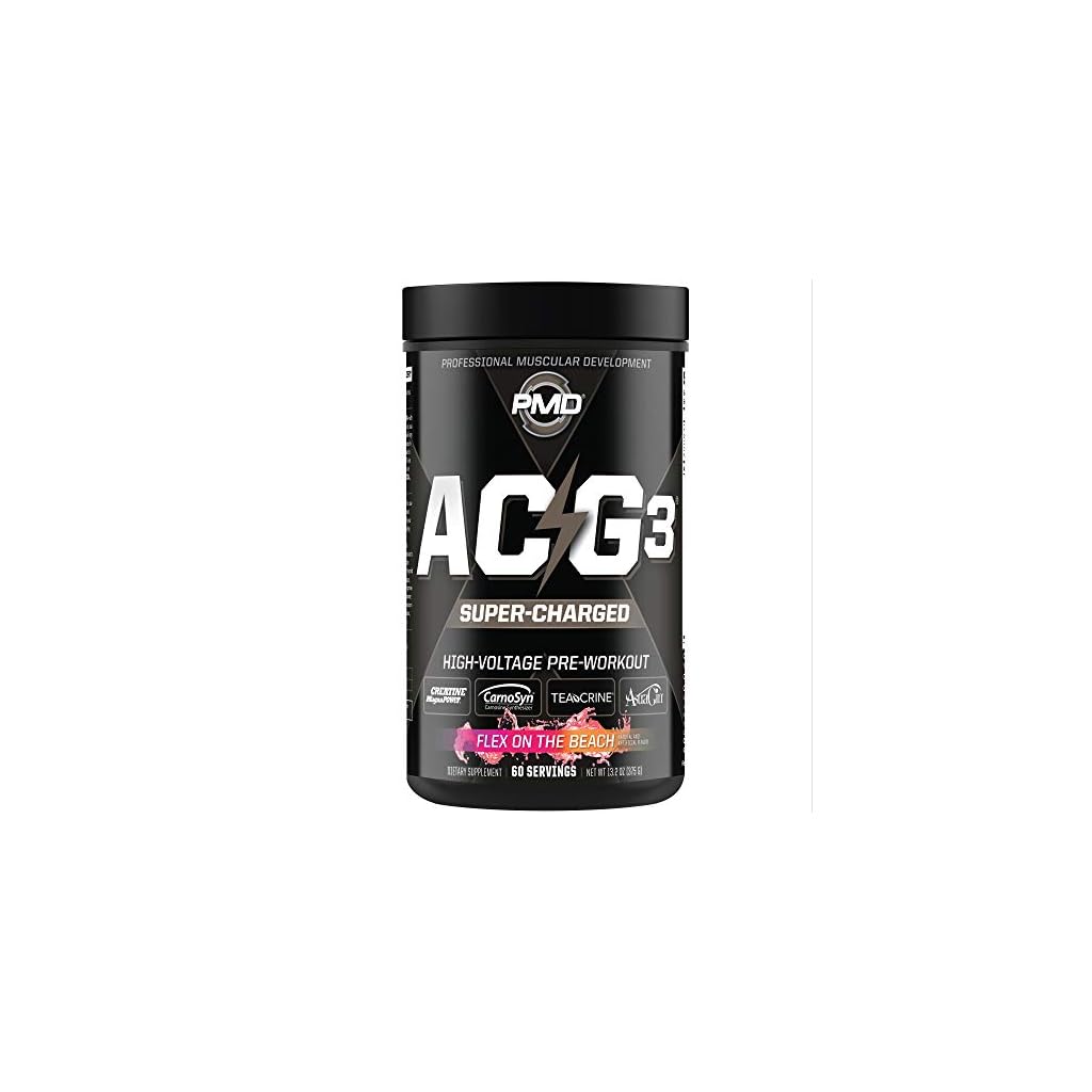 PMD Sports ACG3 Supercharged Pre Workout Powerful PMD Sports ACG3 Supercharged Pre Workout Powerful