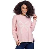 Mud Pie Womens Mud Pie Women's Wilder Bow Sweater