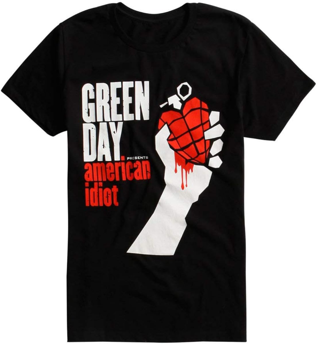Amazon Com Green Day American Idiot Album Cover T Shirt S Xxxl Clothing green day american idiot album cover t shirt s xxxl