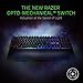 RAZER HUNTSMAN ELITE: Opto-Mechanical Switch – Multi-Functional Digital Dial & Media Keys – Leatherette Wrist Rest – 4-Side Underglow – Gaming Keyboardthumb 1