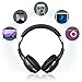 Foldable Headphones, HUEIYING 3.5mm Stereo Headsets with In Line Microphone, Comfortable, Lightweight, Fashion, Running for Android Smartphones, Iphone, Ipad, Ipod, Samsung, PC