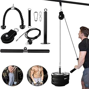 Katrol Kabel Systeem Machine, Fitness Katrol Kabel Machine Professionele Spiersterkte Fitnessapparatuur Onderarm Pols…