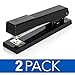Swingline Staplers, Light Duty Desktop Stapler, 20 Sheet Capacity, Black, 2 Pack (S7040501AZ)