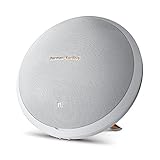 Harman Kardon Onyx Studio 2 Wireless Bluetooth Speaker System with Rechargeable Battery and Built-in Microphone - White - (Certified Refurbished)