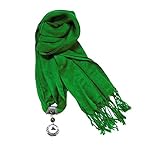 "Trinity Knot Charm Scarf" Made with Genuine Irish Connemara Marble "Trinity Knot Charm Scarf" Made with Genuine Irish Connemara Marble