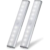 Lampada Notturna a LED Wireless con Sensore di Movimento, Ricaricabile USB per Camera da Letto, Comodino, Illuminazione per Armadietti da Cucina  39