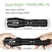 YIFENG XML-T6 1000 Lumens Super Bright CREE LED Tactical Flashlight with 5 Light Modes and Zoom Function, 1 pack