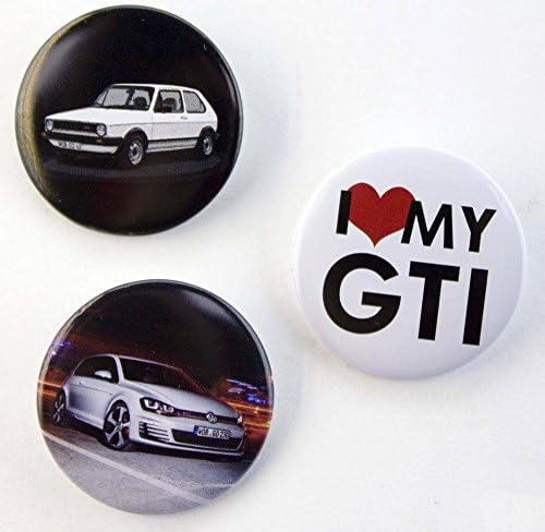 Volkswagen GTI Pin Set of 3 VW Genuine accessories