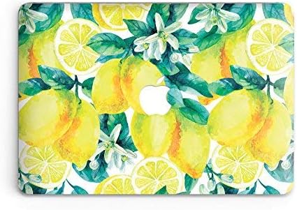 GoodMoodCases Plastic Hard Case Cover for MacBook Pro 13 inch 2009-2012 (A1278) with CD Rom (Not fit Macbook Pro 13 2016) - Lemons