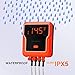 Inkbird Waterproof Meat Thermometer, Wireless Cooking Smoker Thermometer, 150ft Alarm and Timer Digital Food BBQ Thermometer for Kitchen, Grill, Oven, Drum, 4 Probes