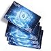 4 Pcs RFID Blocking Card | NFC Contactless Cards Protection | Protect Your Entire Wallet | No More Need for Single Sleeves | for Men or Women, Credit Card Holder, Wallets