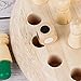Memory Chess Toy, Children's Educational Wooden Memory Match Stick Game Kid Intelligence IQ Brain Teaser Game Brain Parent-Child Development of Intellectual Leisure Toys