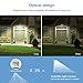 URPOWER Solar Lights Outdoor, 26 LED Waterproof Solar Wall Lights Wireless Solar Motion Sensor Light Outdoor Solar Powered Security Lights Outdoor Solar Wall Light for Patio Backyard Garden Deck