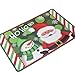 BESTOYARD 6 Pairs Christmas Coasters Placemats Waterproof PVC Snowman Santa Claus Placemats Table Mats Cup Mat Christmas Decoration (Green)