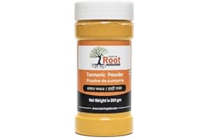 From the Root Turmeric Powder (Haldi) – 200 g | Pure Ground Turmeric Root | Bright Color & Bold Aroma | No Added Salt or Fill