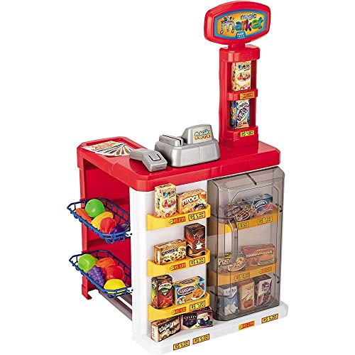 Magic Toys Brinquedo Super Market, Vermelho/Branco (8039)