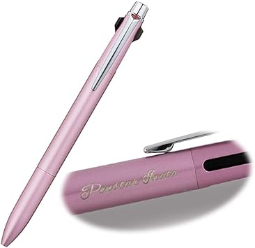 Amazon 名入れ 多機能ペン 彫刻代込み 三菱鉛筆 Uni ジェットストリーム プライム 赤黒ボールペン シャープペンシル 多機能ペン なまえ入りギフト ライトピンク 多機能ボールペン 文房具 オフィス用品