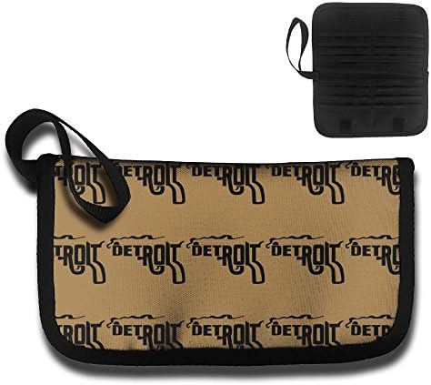 Detroit Smoking Gun Novelty Unisex Oxford Cloth Multi-Functional Fashion Ticket Passport Credit Card ID Document Organizer Holder Bag Purse Travel Pouch Case Cover