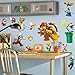 Roommates 675Scs Nintendo New Super Mario Wii Peel And Stick Wall Decals