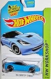 1 X 2014 Hot Wheels Hw Workshop 2014 Corvette Stingray (Blue)