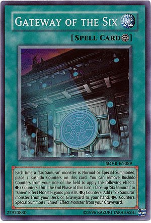 Yu-Gi-Oh! - Gateway of the Six (SOVR-EN089) - Stardust Overdrive - 1st Edition - Super Rare