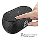 Punkcase Silencer Portable Bluetooth Speaker - Best Wireless Speaker with Loud Stereo Sound and Enhanced Bass for iPhone/Android/Computer/Phone/Laptop [Black]