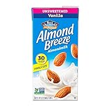 Almond Breeze Dairy Free Almondmilk, Unsweetened Vanilla, 64 Ounce