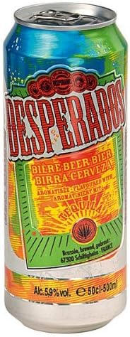 Desperados Tequila 6 x 0,5l bottles 5,9% alc.