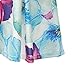 Flymall Flora Print Halter Neck Fit and Flare Dress Mini Dress (CN M)